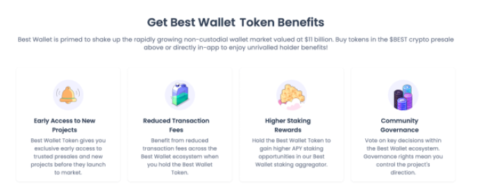 Best Wallet Token unlocks a wide range of utilities in the ecosystem.