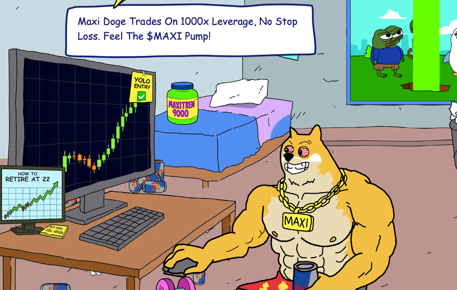 Maxi Doge betritt das Doge -Universum