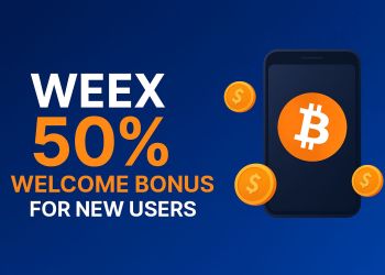 WEEX Unveils Chunky Welcome Bonus: Up to 50% in Futures Rewards for New Crypto Traders.