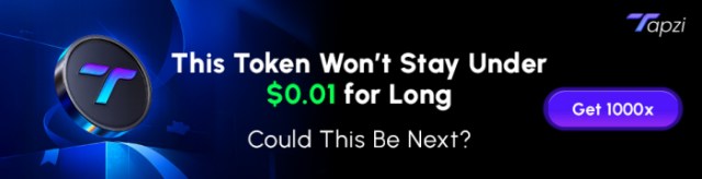 Tapzi banner: Buy now at the presale.