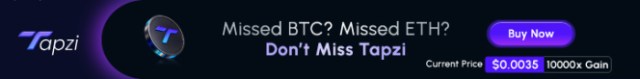 Tapzi banner: Don't miss this chance.