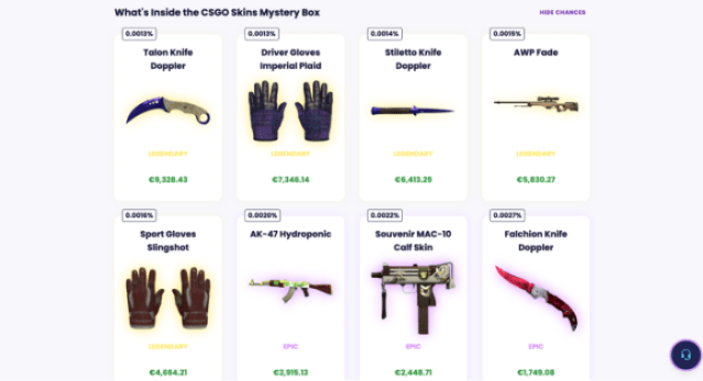 داخل صندوق السكنات الغامض من Jemlit في لعبة CS:GO