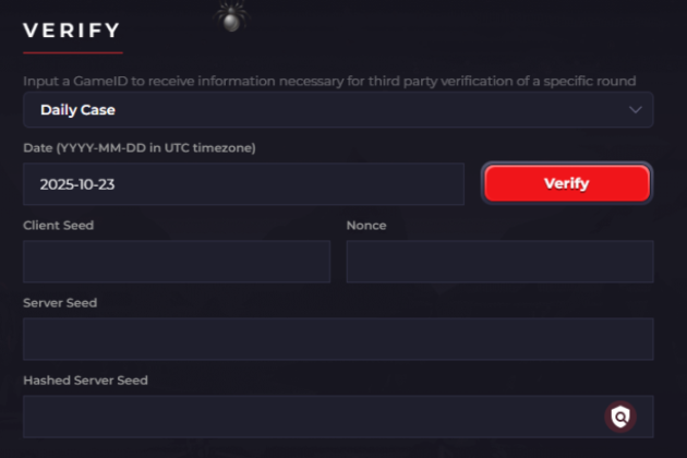 Verify rounds on Howl.