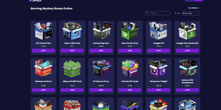 Žaidėjams skirtos dovanos