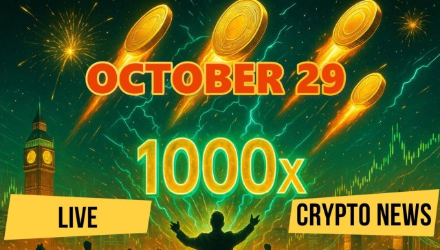 Next 1000x Crypto News Live Today: Early Alpha on the Latest Crypto Gems (October 29)