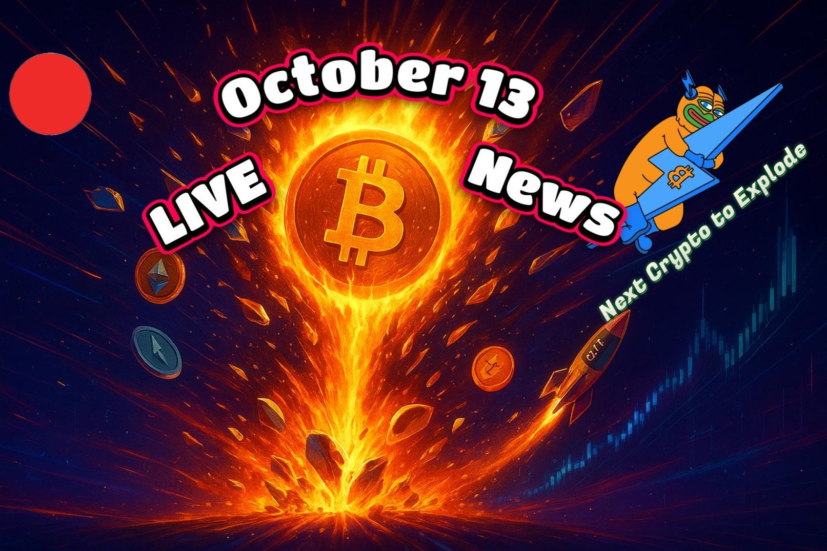 Next Crypto to Explode Live News Today: Timely Insights for Chart Sniffers (October 13)