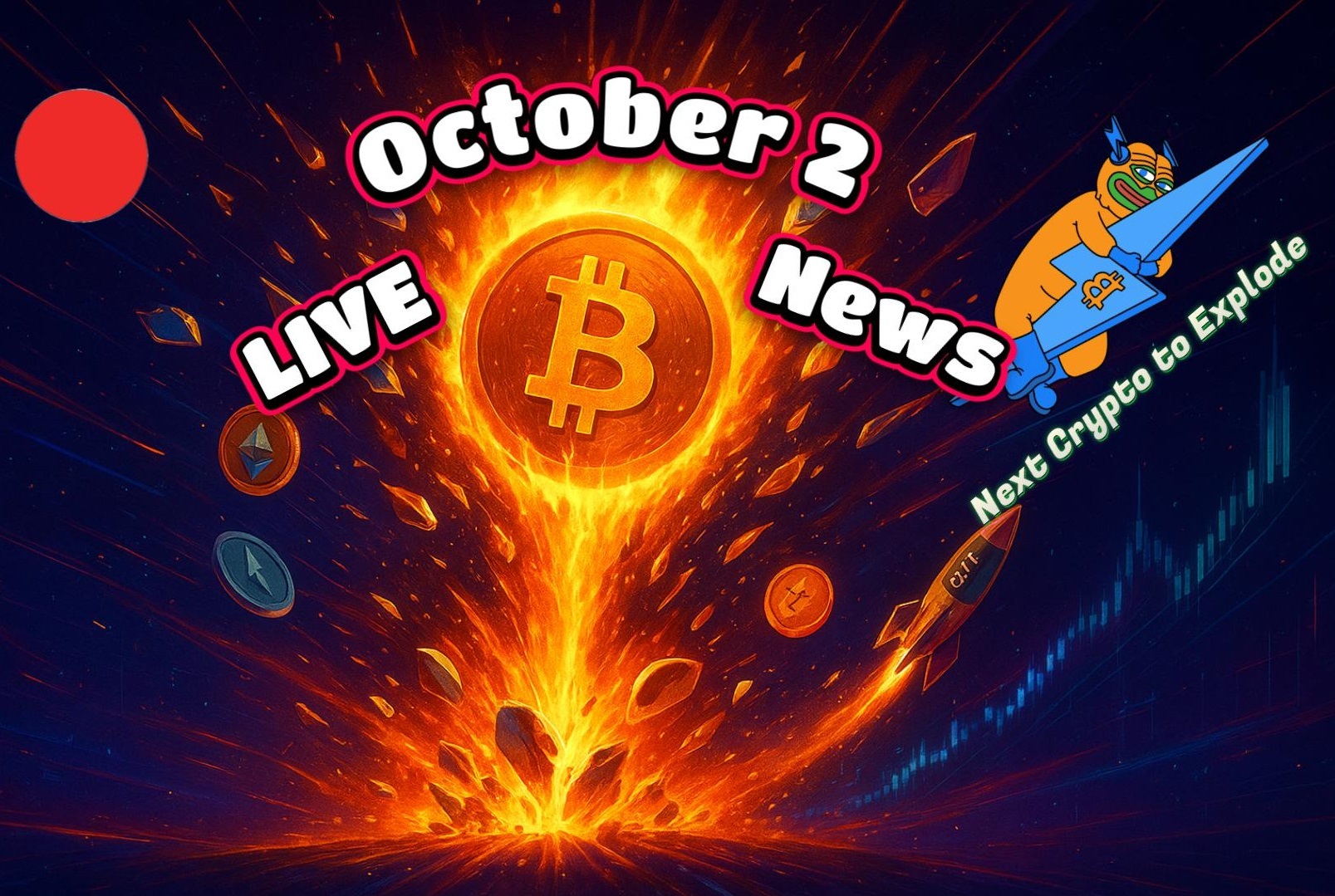 Next Crypto to Explode Live News Today: Timely Insights for Chart Sniffers (October 2)