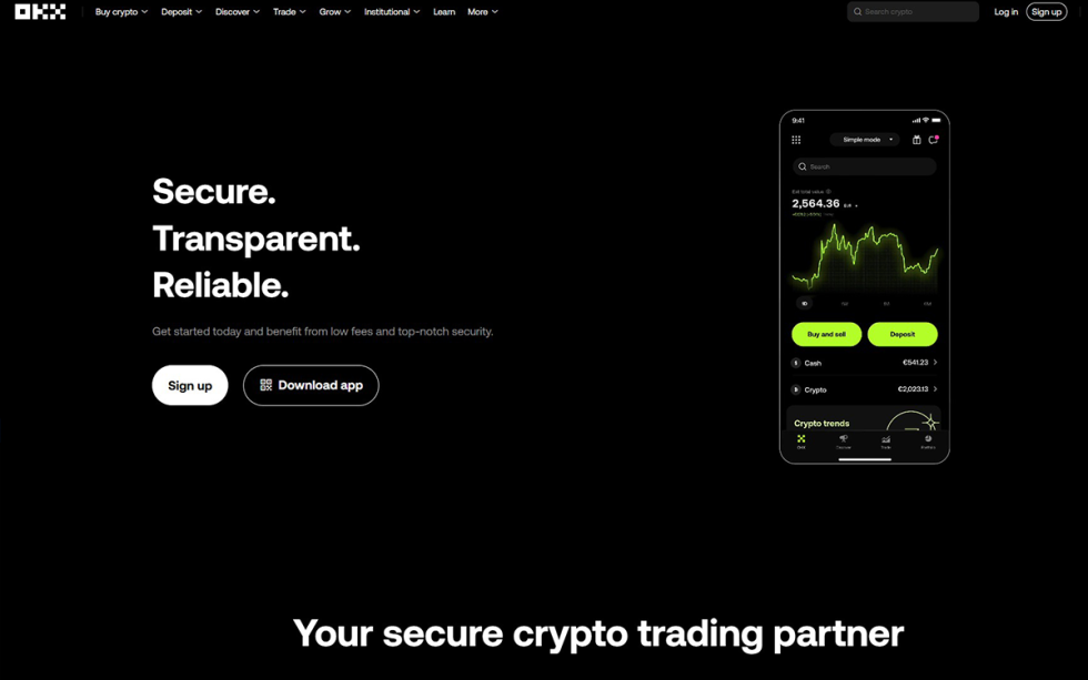 okx Αξιολόγηση OKX