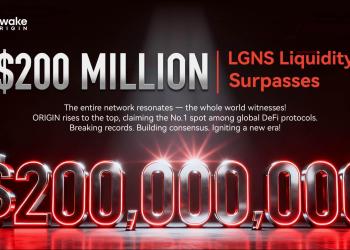 ORIGIN Protocol's LGNS Achieves Historic Milestone: Liquidity Tops $194 Million, Reclaiming Title as Global Leader in DeFi