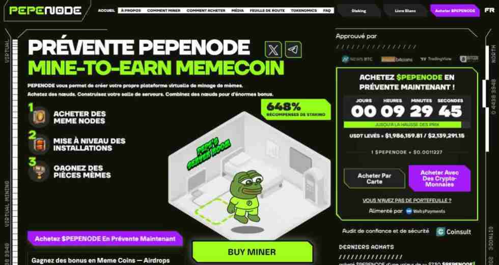 Acheter Pepenode en prévente