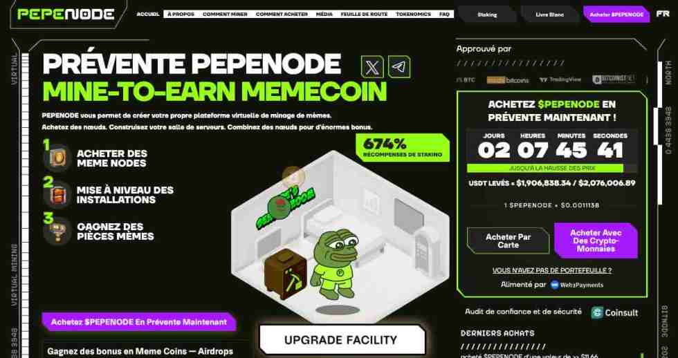 Acheter Pepenode en prévente