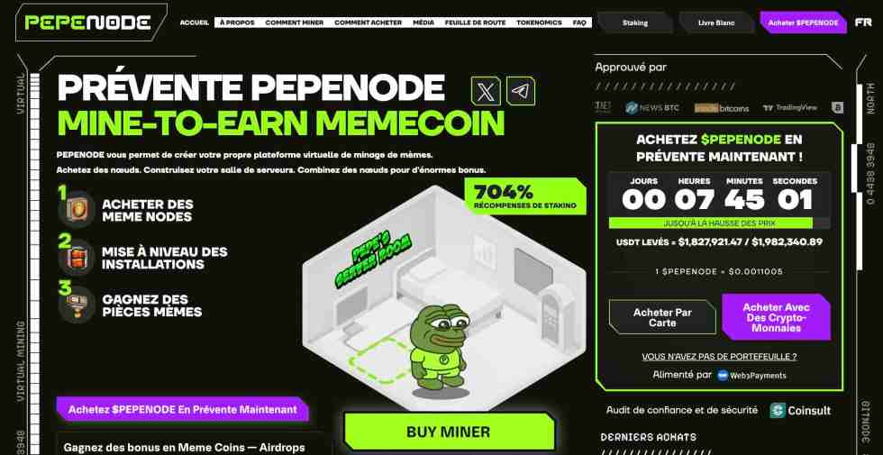 Acheter Pepenode en prevente