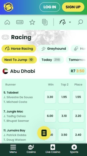 サンバスロット 競馬