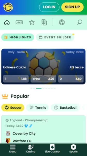 サンバスロット サッカー