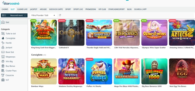 siti slot online - starcasino