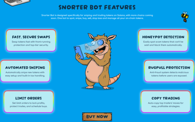 Snorter Bot features.