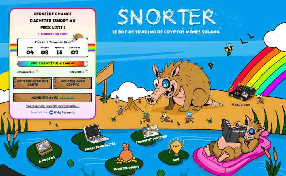 Acheter Snorter Bot avant son listing