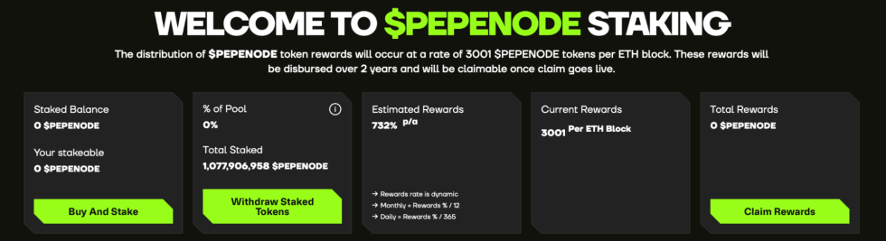 staking pepenode