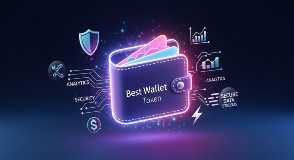 ภาพโทเค็น Best Wallet (BEST) สัญลักษณ์ของเหรียญยูทิลิตี้ที่น่าสนใจในวันนี้