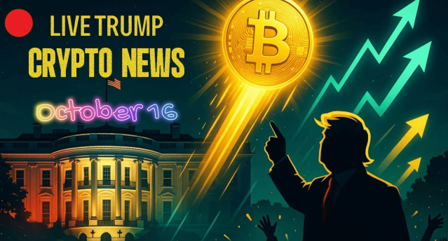 Trump Crypto News Live Today: Fresh Updates from the US Crypto Space (October 16)