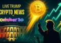 Trump Crypto News Live Today: Fresh Updates from the US Crypto Space (October 30)