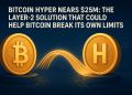 Bitcoin Hyper Nears $25M: The Layer-2 Solution That Could Help Bitcoin Break Its Own Limits