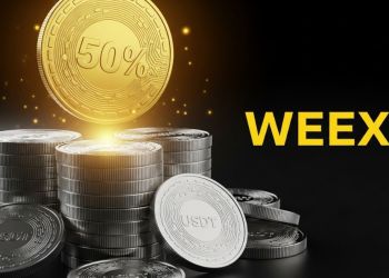 รูปโปรโมชั่น Weex โบนัส 50% สำหรับเงินฝาก 100 USDT