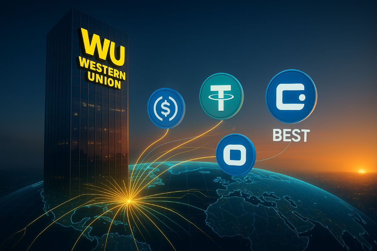 Western Union Plans Stablecoin Transfers as Crypto Adoption Skyrockets: Why $BEST Is Worth Watching