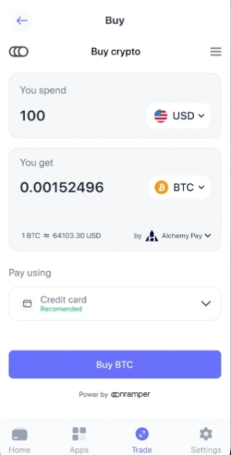 Крок 4 – Як купити BlockchainFX (BFX) за кілька хвилин