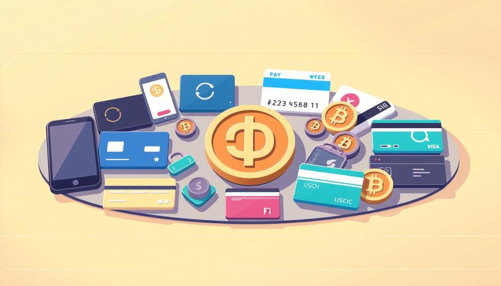 Способы оплаты при покупке USD Coin (USDC)