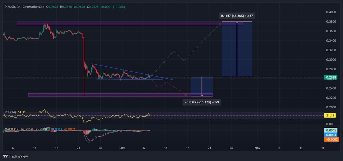 パイネットワーク 価格分析：チャートは重要な転換点に