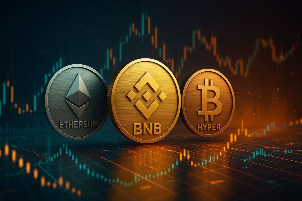 今買うべき推奨仮想通貨 おすすめ:ETH、BNB、そして高成長ポテンシャルのHYPER