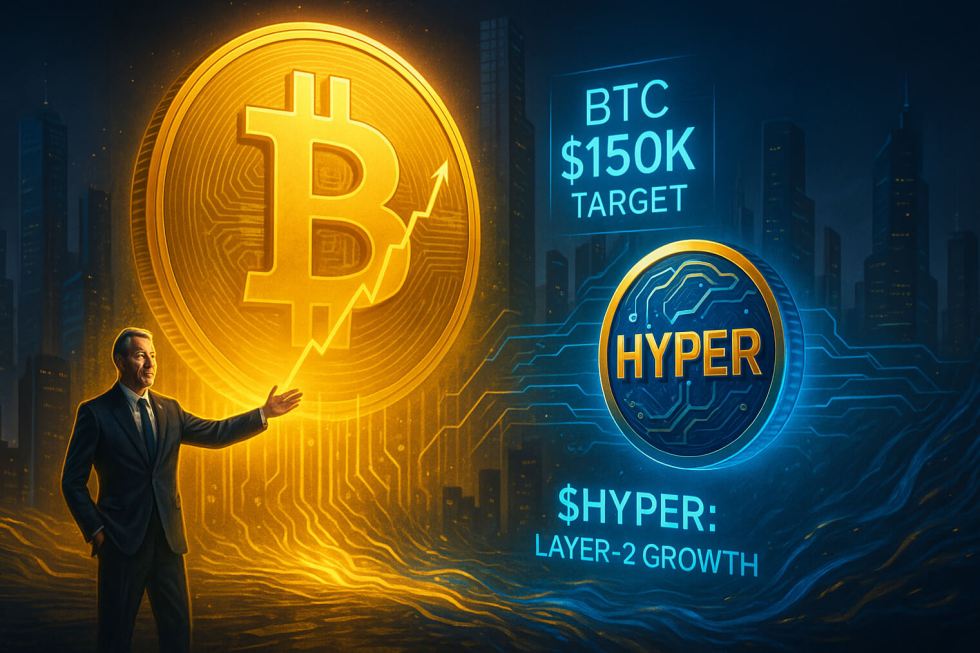 Saylor’s $150K Bitcoin Prediction Sparks Interest in $HYPER: the Layer-2 Built for the Future