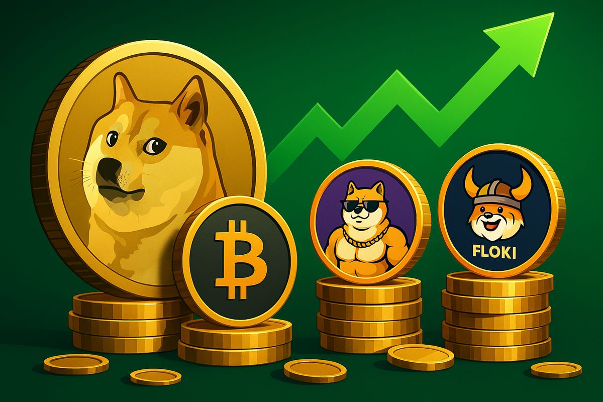 Dogecoinが5倍上昇の構図を形成──今注目すべきミームコイン