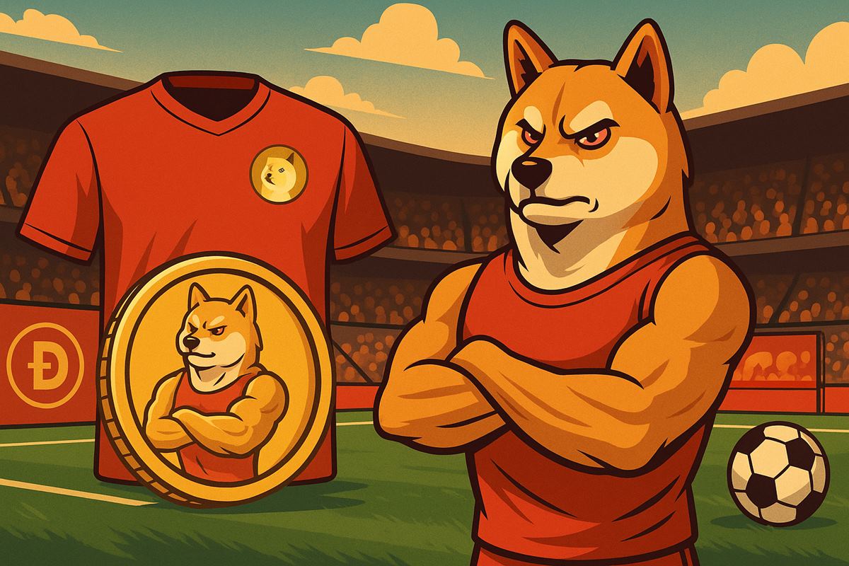 Dogecoinがサッカークラブと提携──次の仮想通貨 1000倍候補はMaxi Dogeか