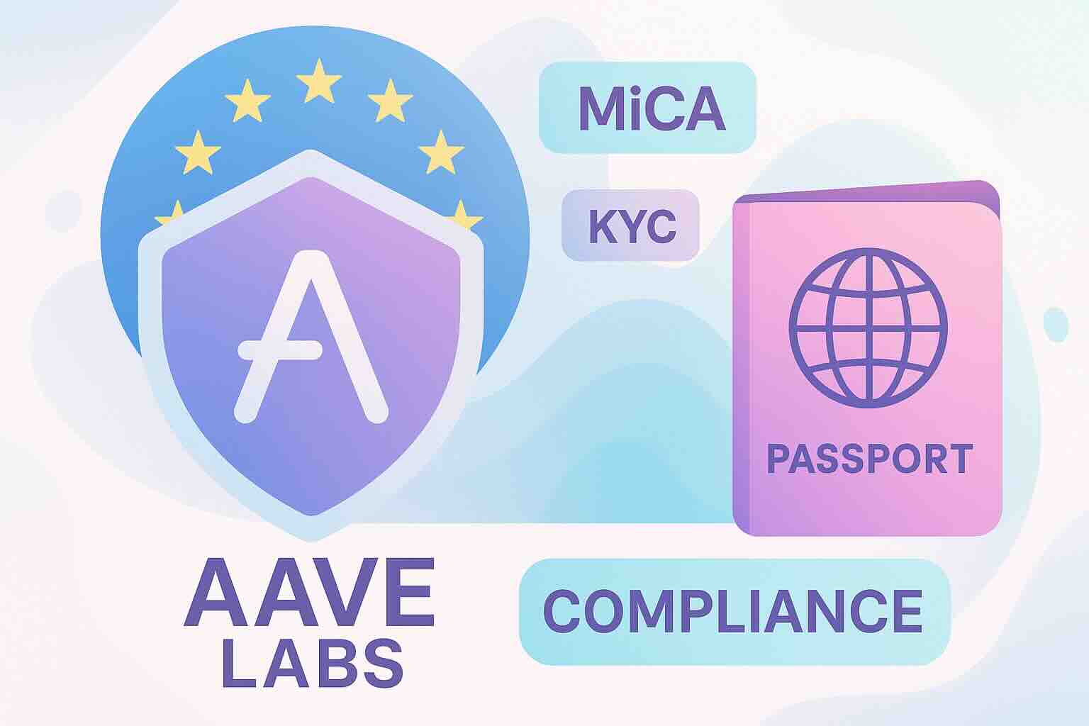 Aave Labs validé par MiCA : conformité renforcée, KYC et passeport UE pour la DeFi