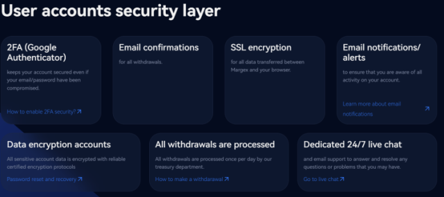 7. Margex – Custodial Wallet With Optional KYC and Built-In Staking (Up to 7% APY) 