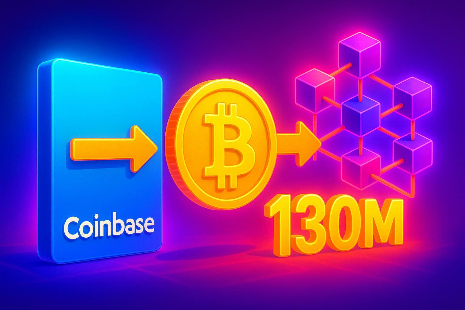 BlackRock reçoit 130 M$ de Coinbase en crypto, signal fort pour le marché.