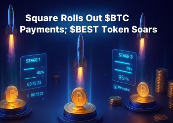 Square Activates $BTC Payments for 4M Merchants — $BEST Token Gains Traction.