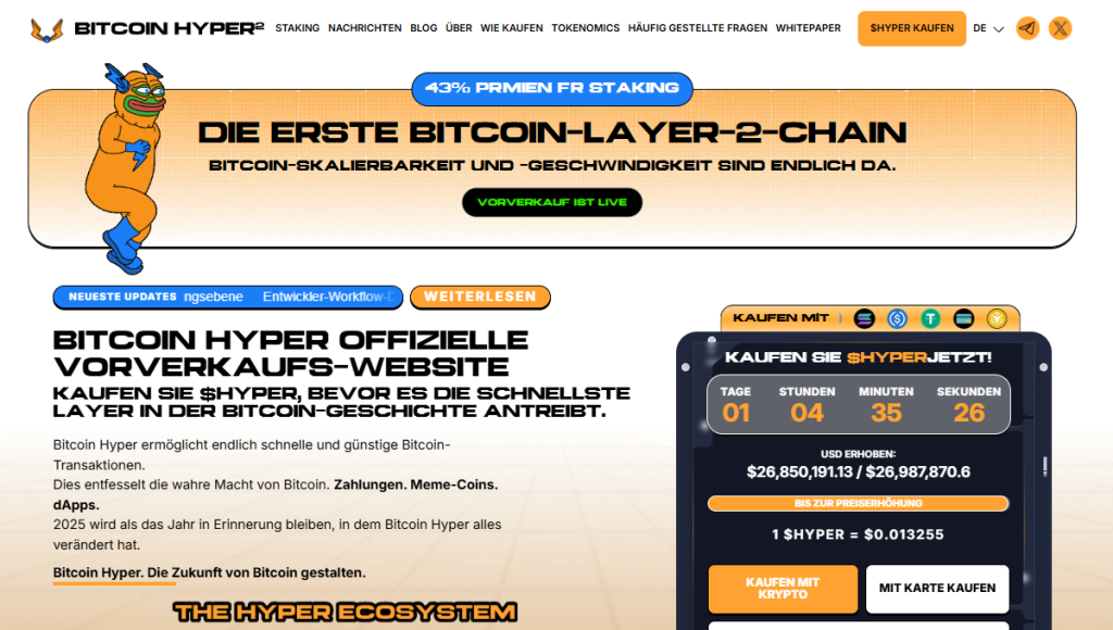 Bitcoin Hyper Will Bitcoin Nutzbar Statt Nur Heilig Machen
