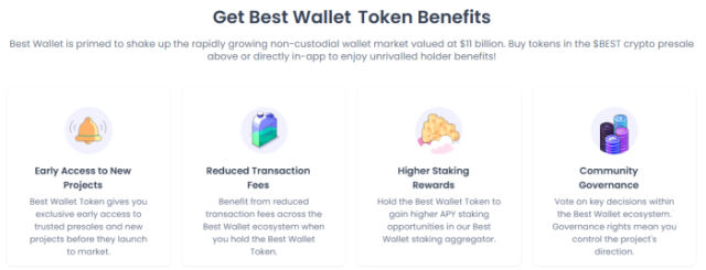 Best Wallet Token’s benefits.
