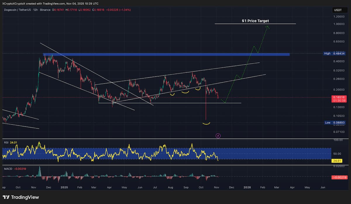 DOGE価格分析：1ドルか、それとも0.1ドルか