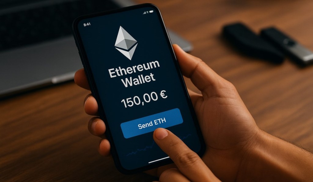 Ethereum maks mobilajā telefonā – vai tas ir droši