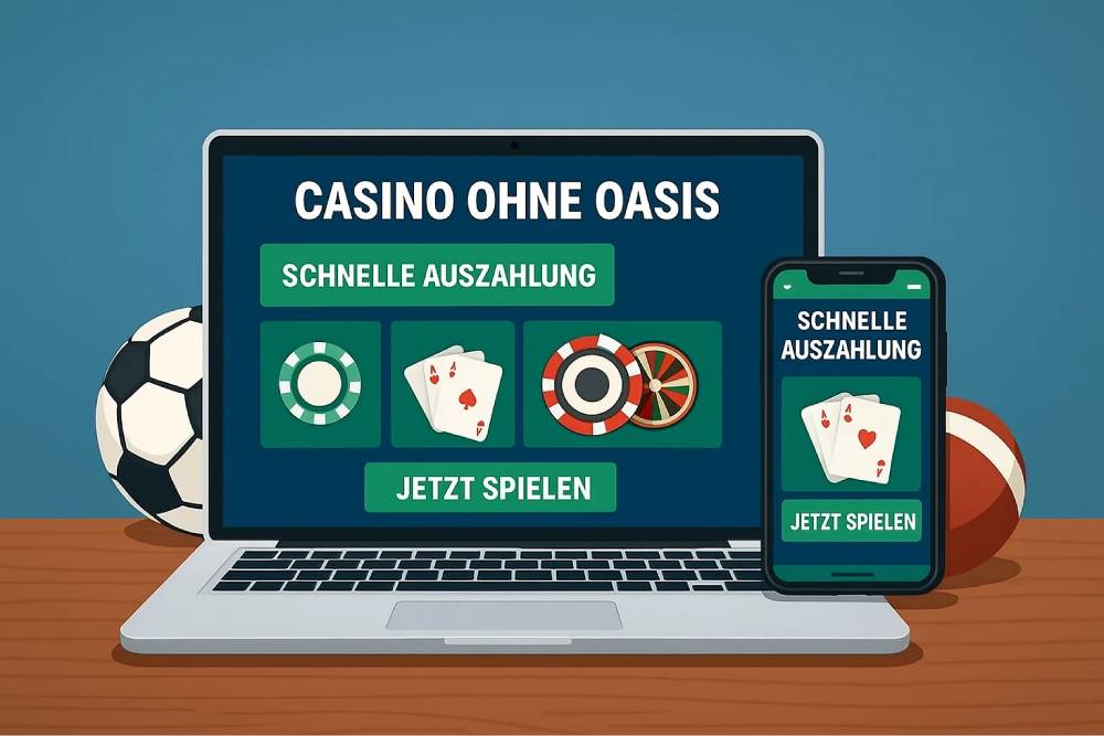 Bestes Online Casino ohne OASIS schnelle Auszahlung