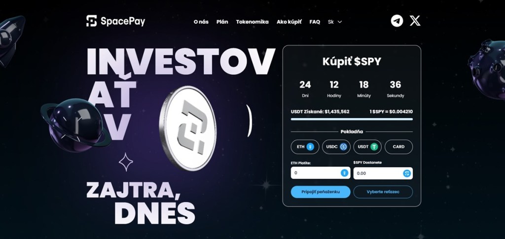 Oplatí sa kúpiť SpacePay (SPY) v roku 2025