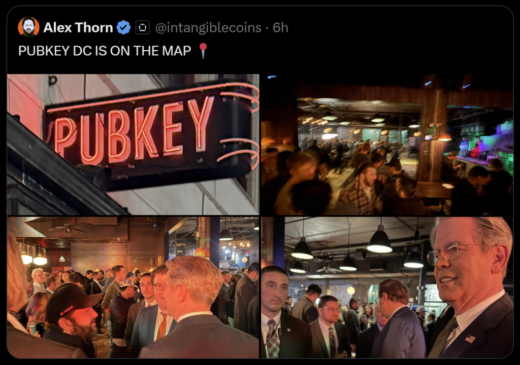 US Treasury Secretary Bessent at Bitcoin PubKey DC