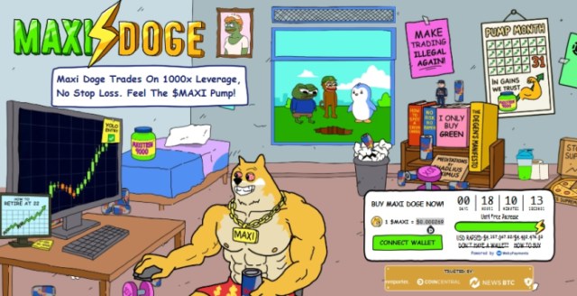 The Maxi Doge presale is live.