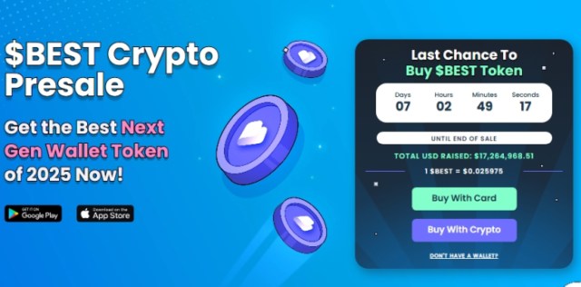 Best Wallet Token presale is ending soon.