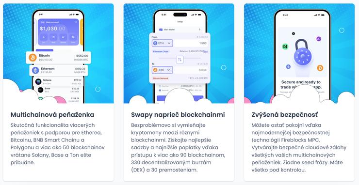 Výhody kryptopeňaženky Best Wallet