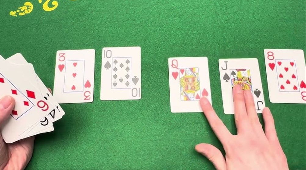 Step 3: Third Player Card